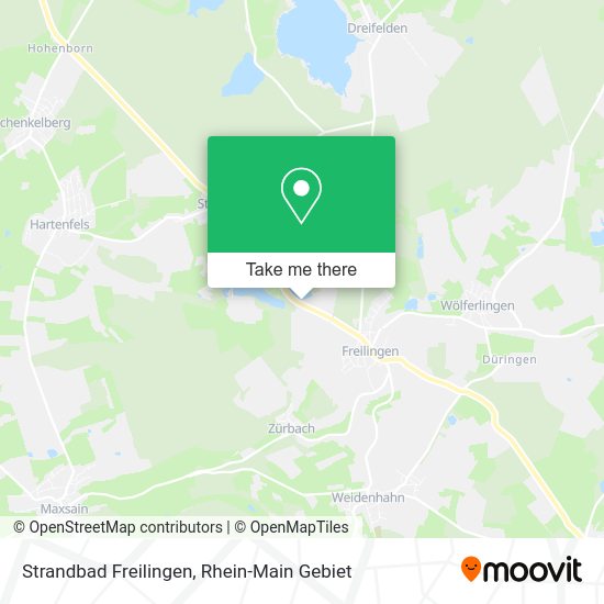 Карта Strandbad Freilingen