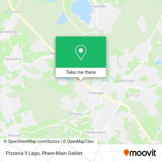 Карта Pizzeria Il Lago