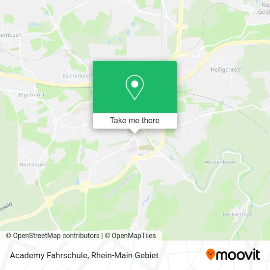 Карта Academy Fahrschule