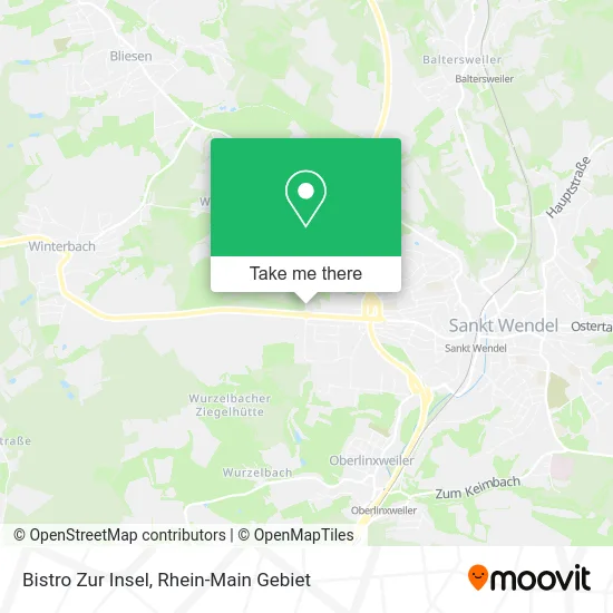 Карта Bistro Zur Insel