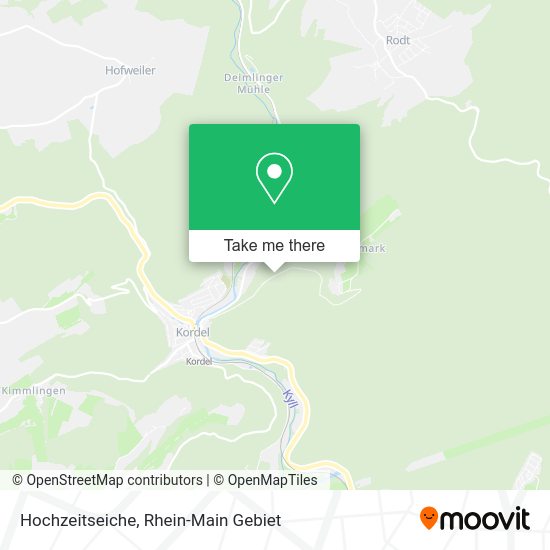 Карта Hochzeitseiche
