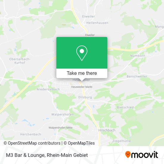 Карта M3 Bar & Lounge
