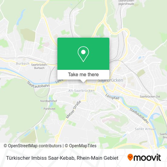Карта Türkischer Imbiss Saar-Kebab