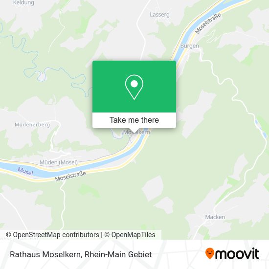 Rathaus Moselkern map