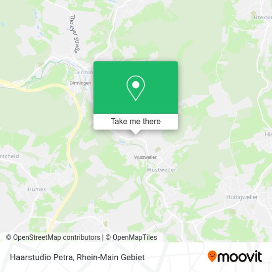Карта Haarstudio Petra