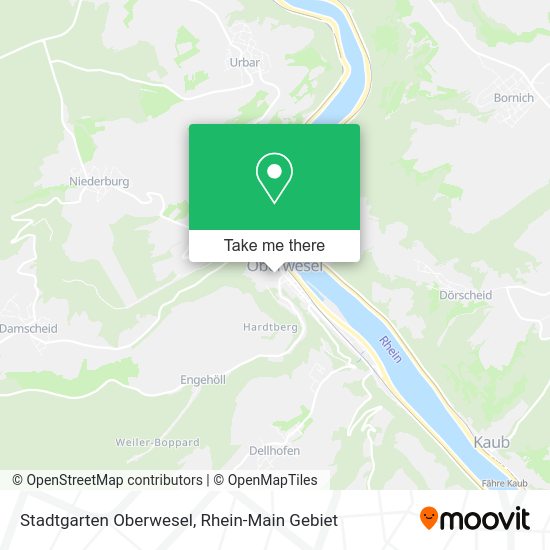 Карта Stadtgarten Oberwesel