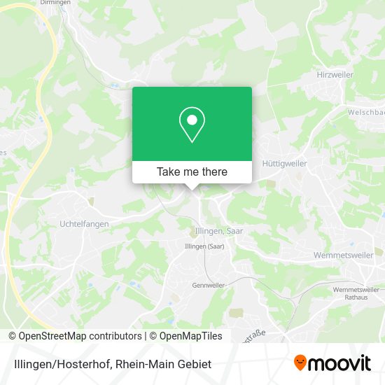 Карта Illingen/Hosterhof