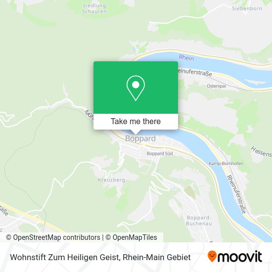 Wohnstift Zum Heiligen Geist map