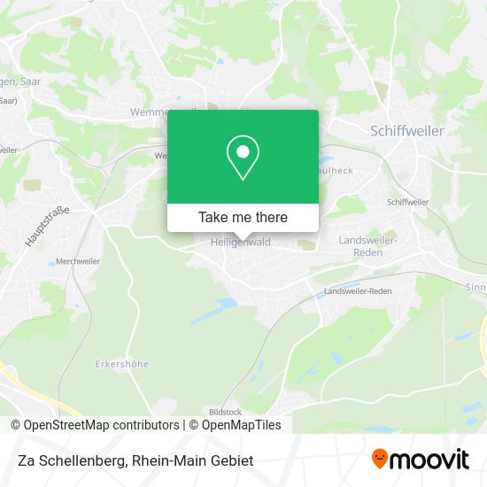 Карта Za Schellenberg