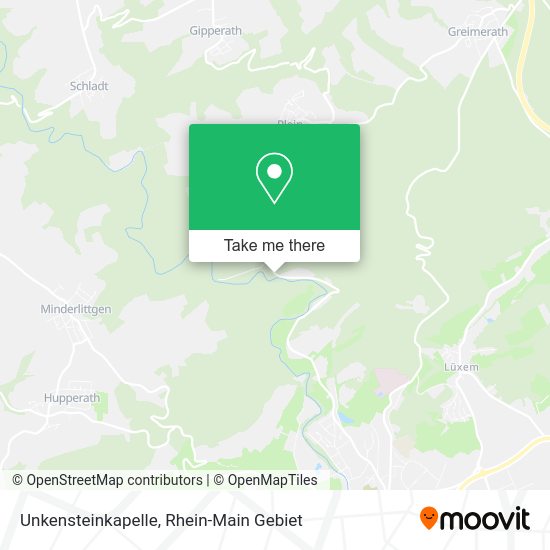 Карта Unkensteinkapelle