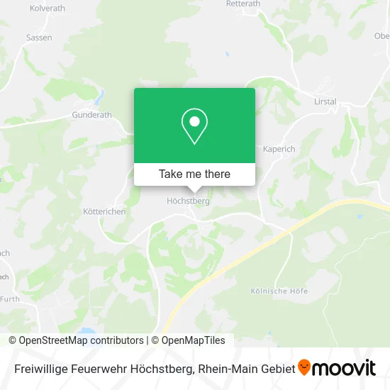Карта Freiwillige Feuerwehr Höchstberg