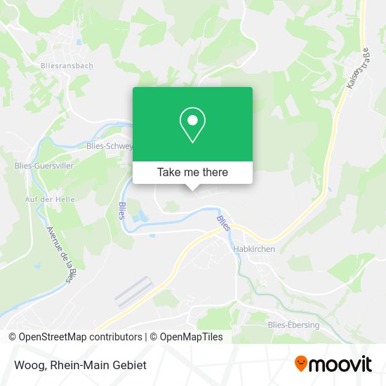 Карта Woog