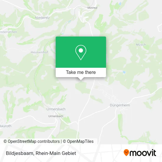 Карта Bildjesbaam