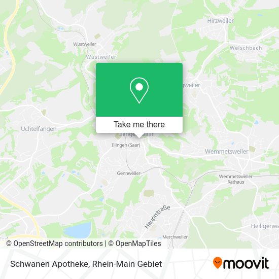 Карта Schwanen Apotheke