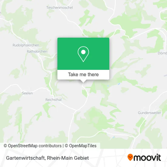 Карта Gartenwirtschaft