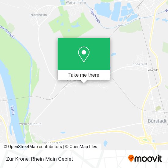 Карта Zur Krone