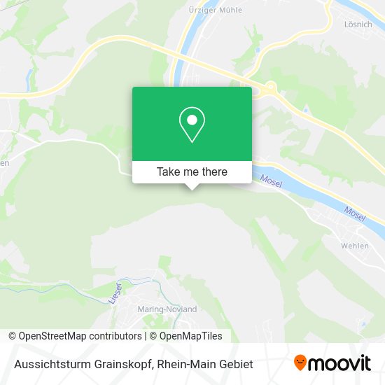 Карта Aussichtsturm Grainskopf