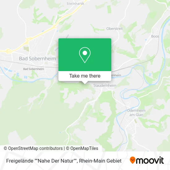 Карта Freigelände ""Nahe Der Natur""