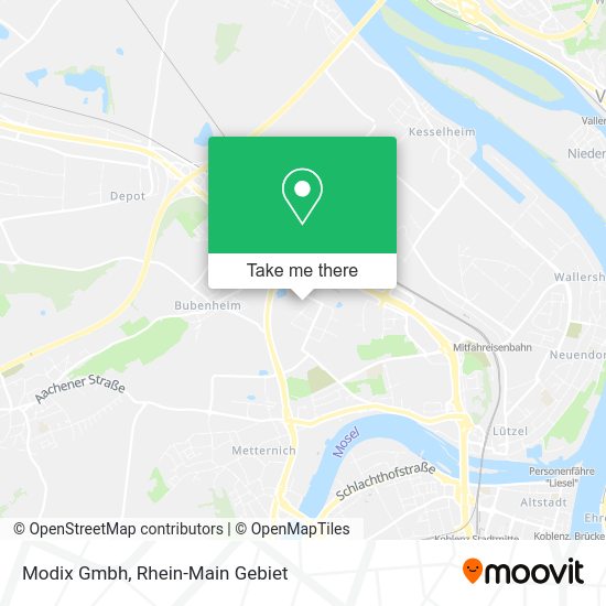 Карта Modix Gmbh