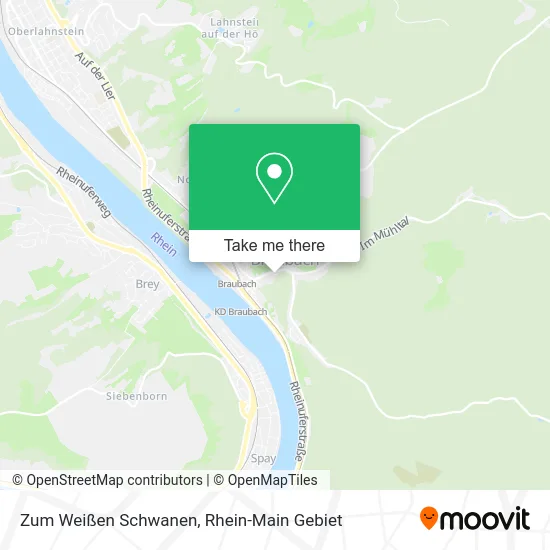 Карта Zum Weißen Schwanen