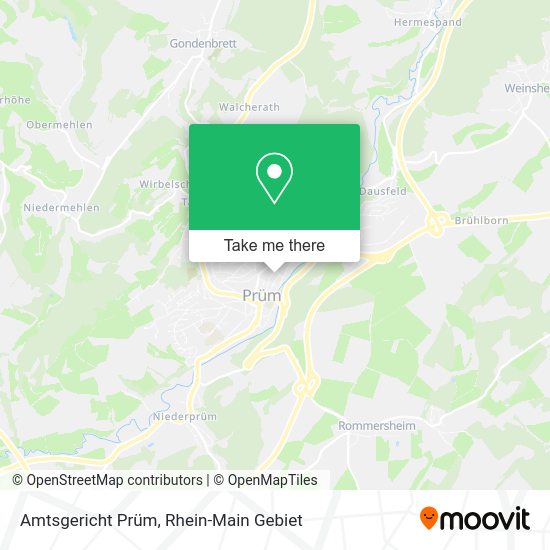 Карта Amtsgericht Prüm