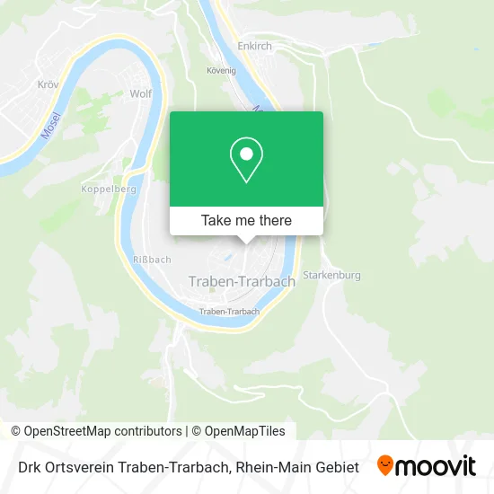 Карта Drk Ortsverein Traben-Trarbach