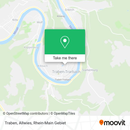 Карта Traben, Allwies