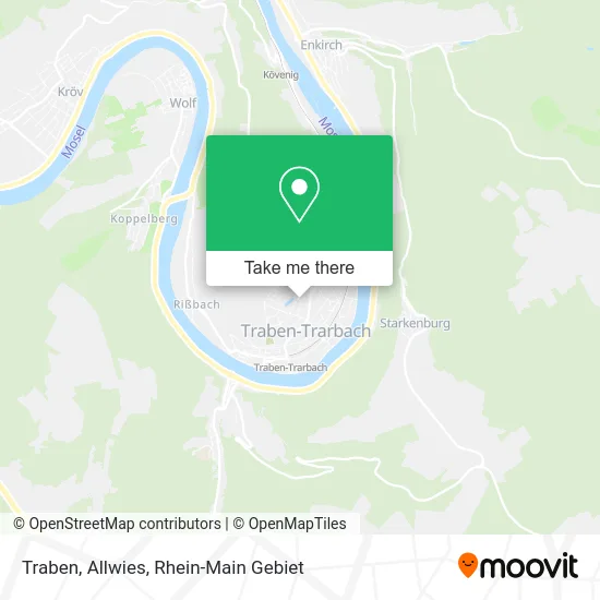 Карта Traben, Allwies