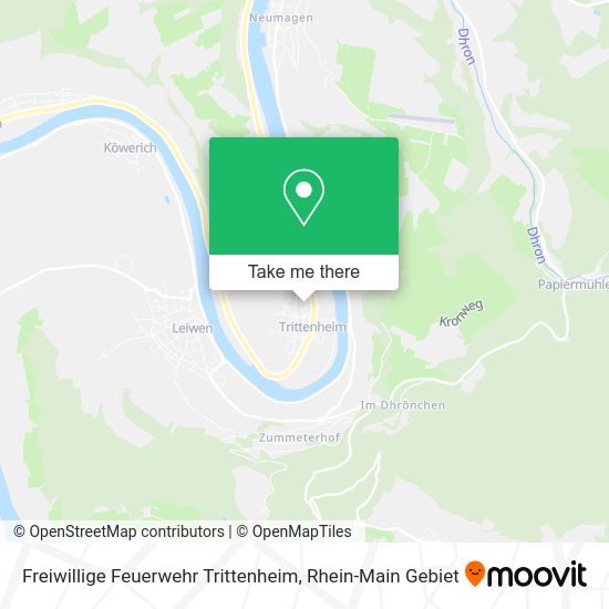 Карта Freiwillige Feuerwehr Trittenheim