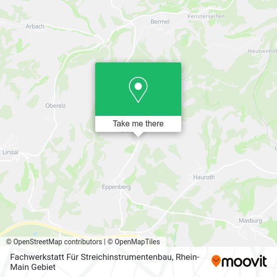 Карта Fachwerkstatt Für Streichinstrumentenbau