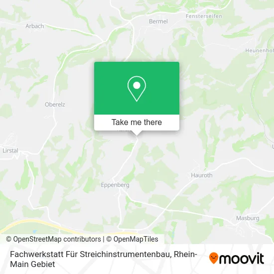 Карта Fachwerkstatt Für Streichinstrumentenbau