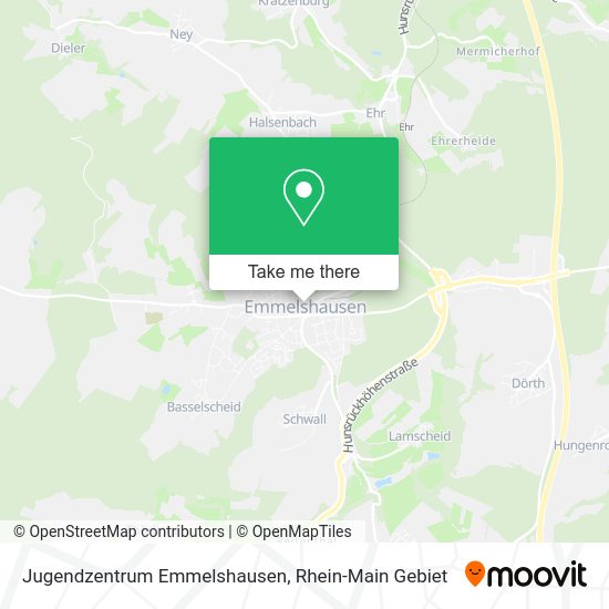 Карта Jugendzentrum Emmelshausen