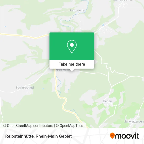 Карта Reibsteinhütte