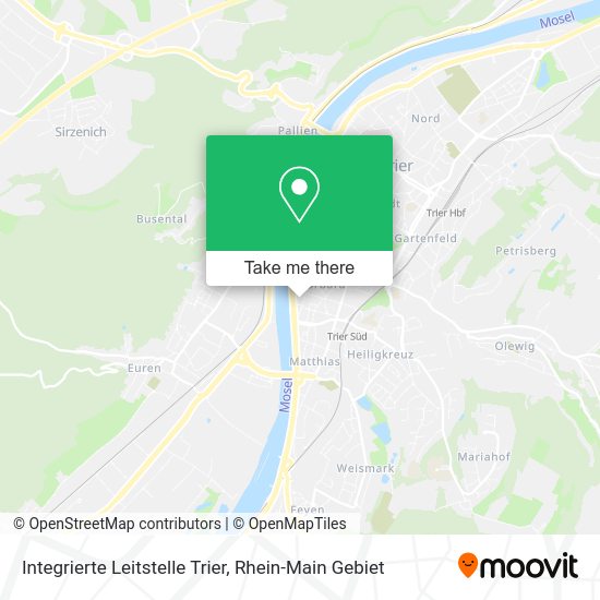 Карта Integrierte Leitstelle Trier