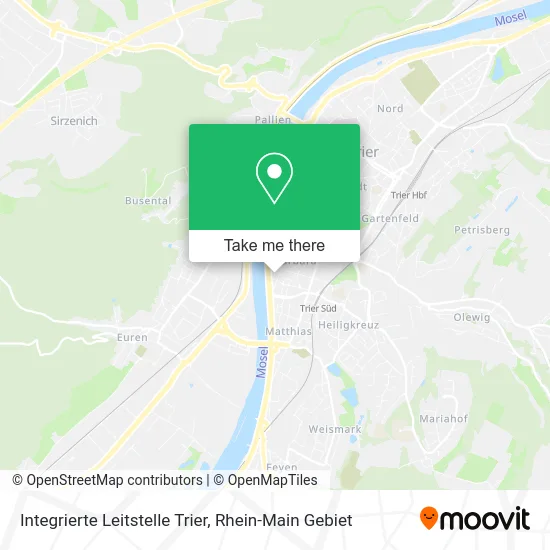 Карта Integrierte Leitstelle Trier