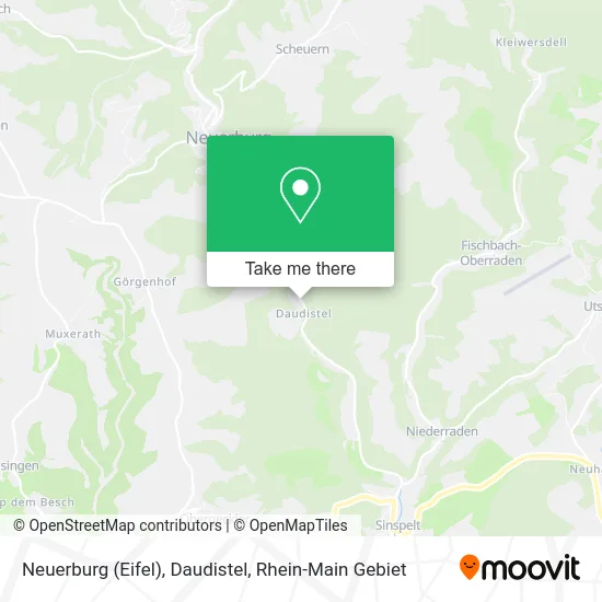 Карта Neuerburg (Eifel), Daudistel