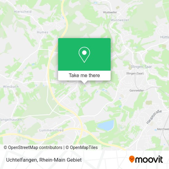 Карта Uchtelfangen