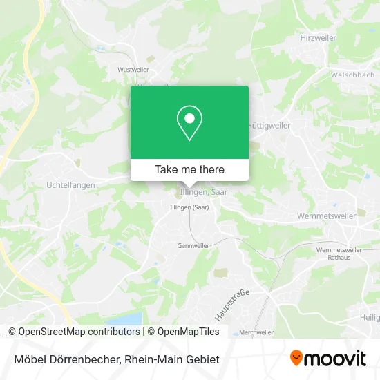 Карта Möbel Dörrenbecher