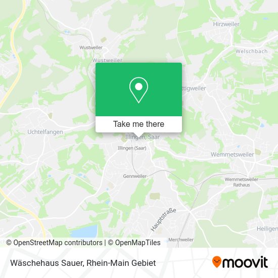 Карта Wäschehaus Sauer