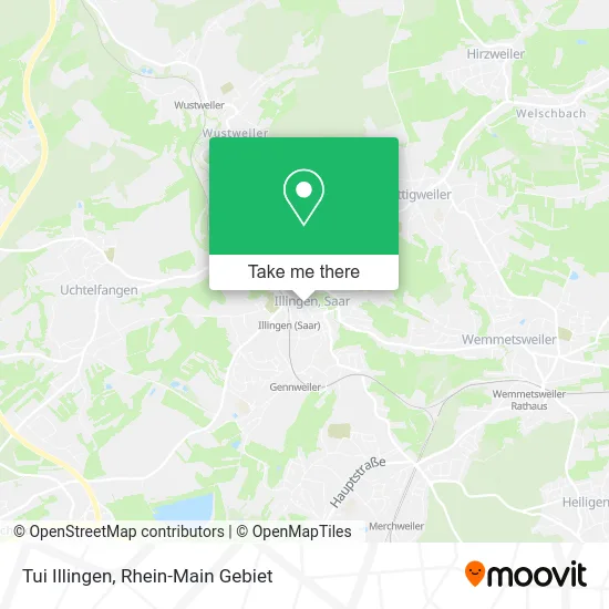 Tui Illingen map