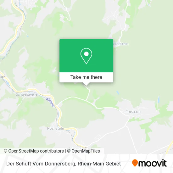 Карта Der Schutt Vom Donnersberg