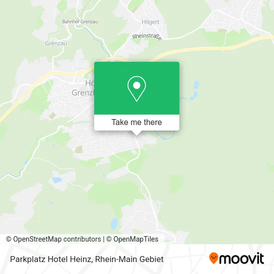 Карта Parkplatz Hotel Heinz