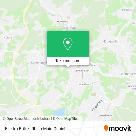 Карта Elektro Brück