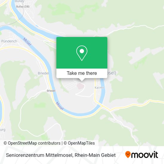 Карта Seniorenzentrum Mittelmosel