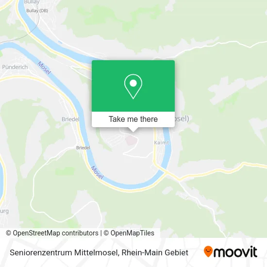 Карта Seniorenzentrum Mittelmosel