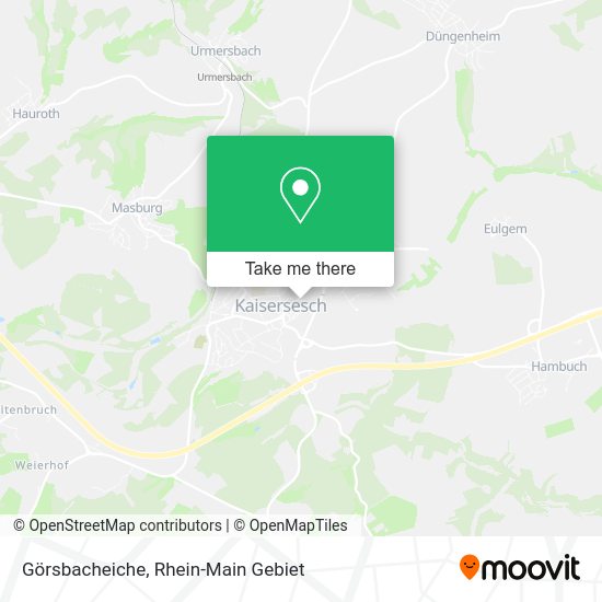 Карта Görsbacheiche