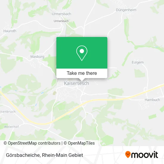Карта Görsbacheiche