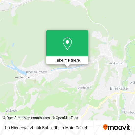 Карта Up Niederwürzbach Bahn