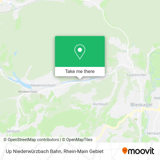 Карта Up Niederwürzbach Bahn