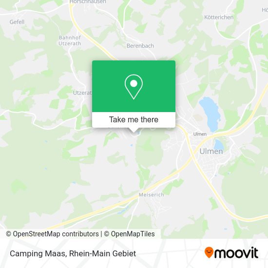 Карта Camping Maas